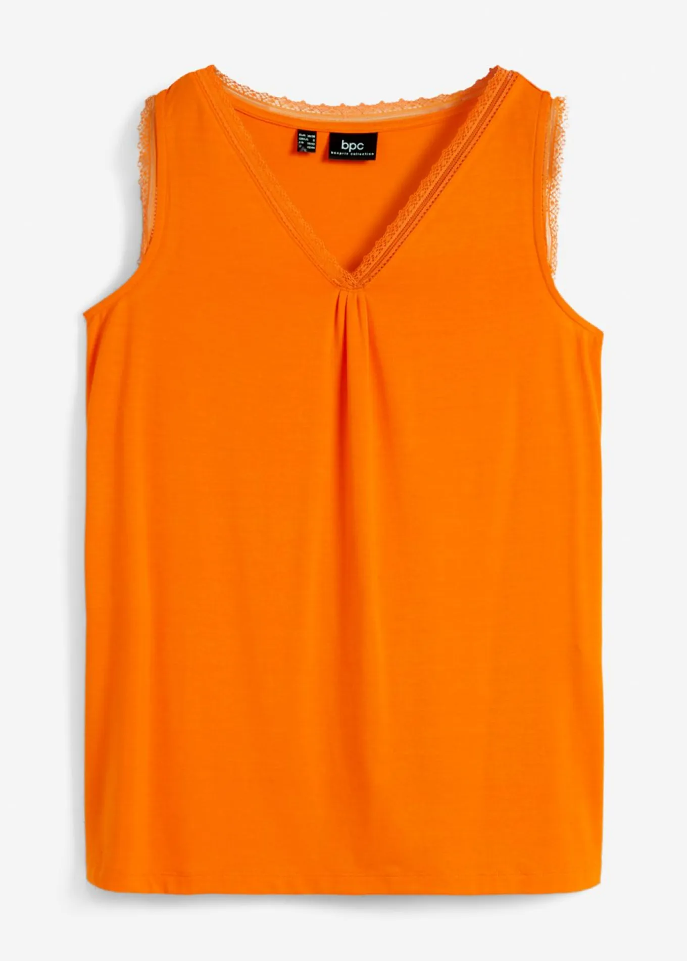 Top de viscosa con encaje