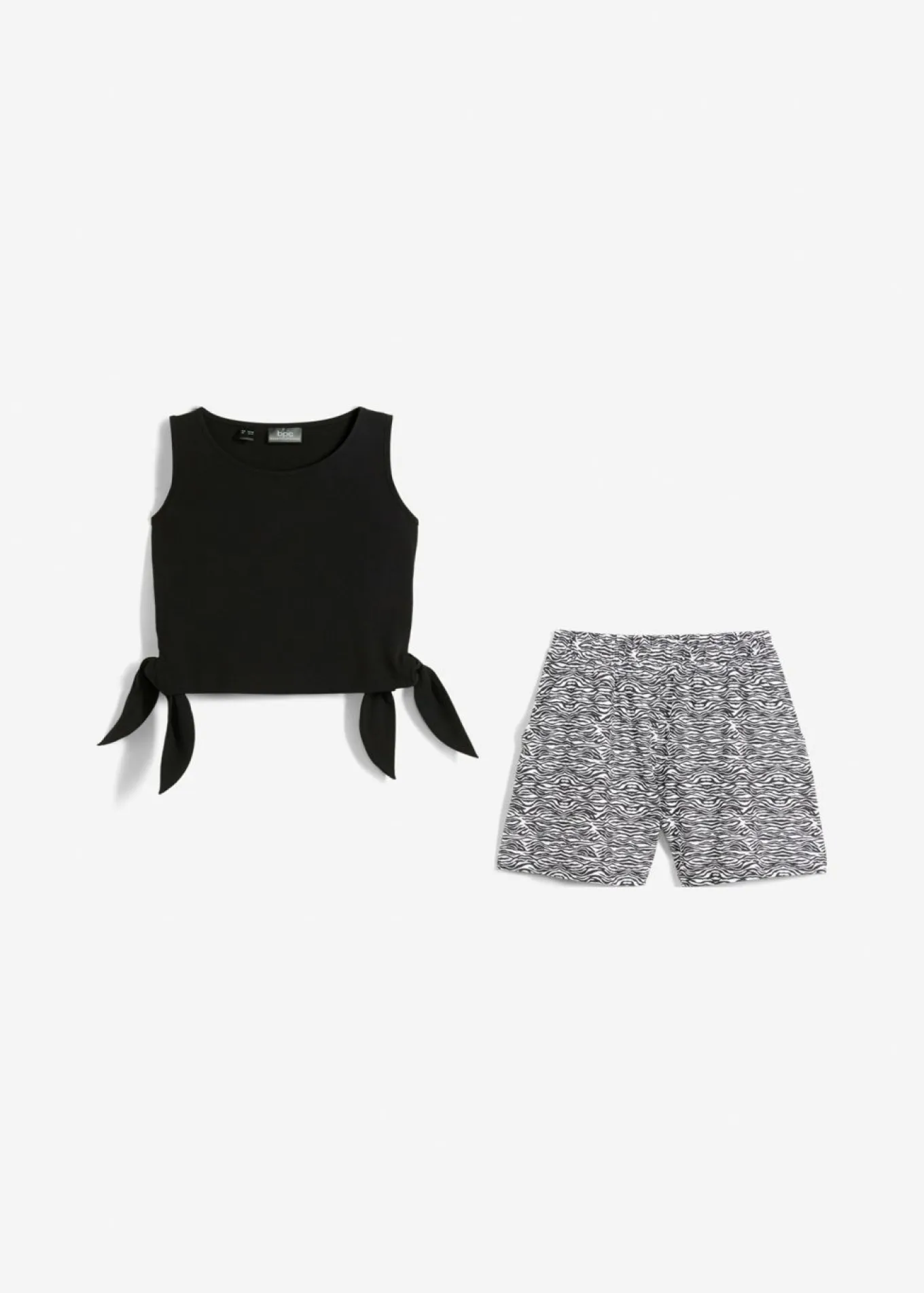 Top y pantalón corto (2 piezas)