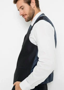 Traje con chaleco y corbata (4 piezas) con corte regular