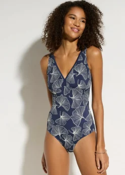 Traje de baño con escote en V