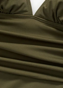 Traje de baño con escote en V