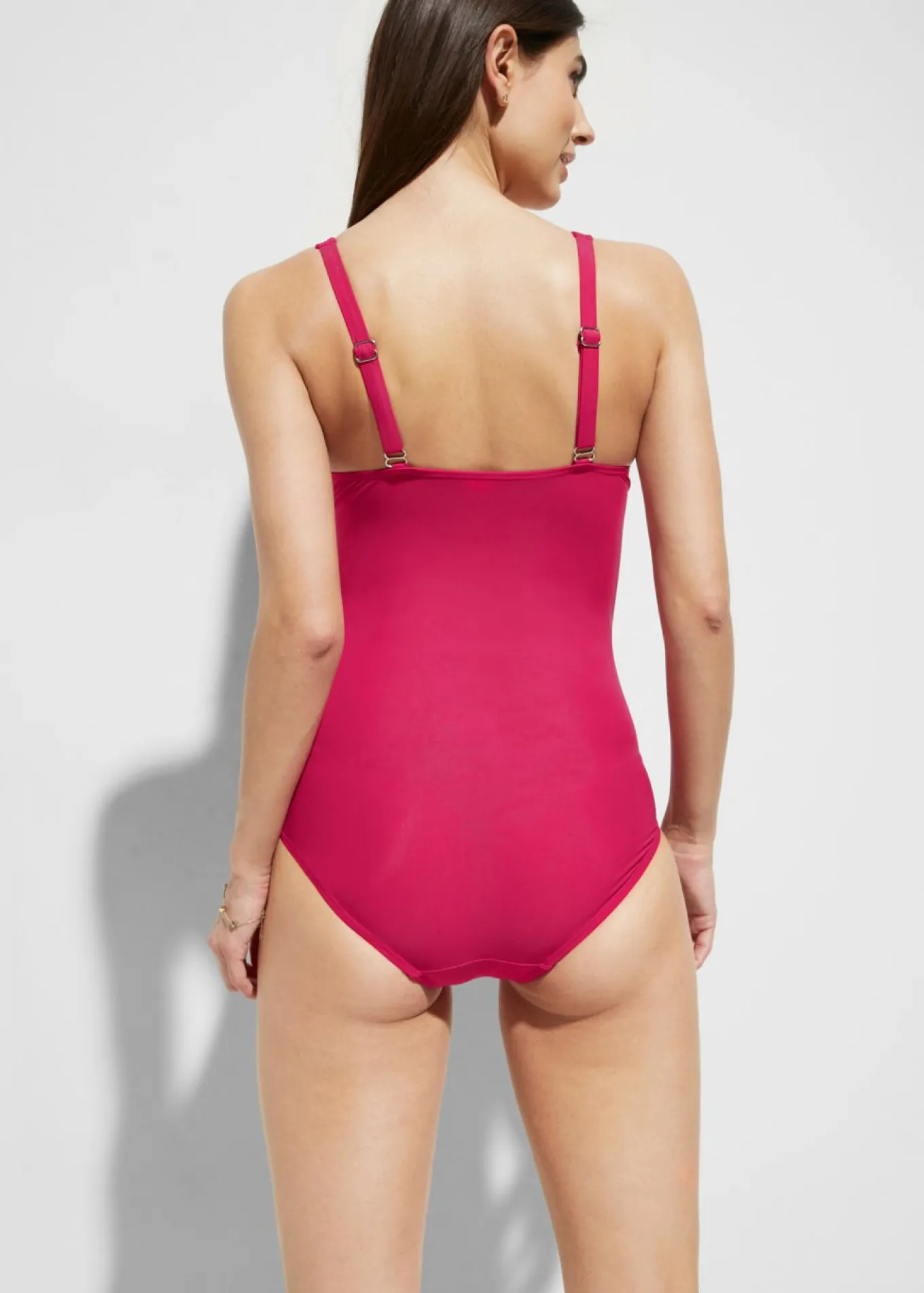 Traje de baño con ligero efecto moldeador