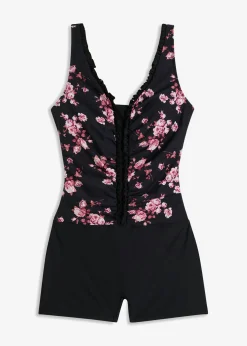 Traje de baño con ligero efecto moldeador
