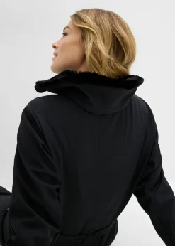 Traje de esquí de softshell con forro cálido y material impermeable