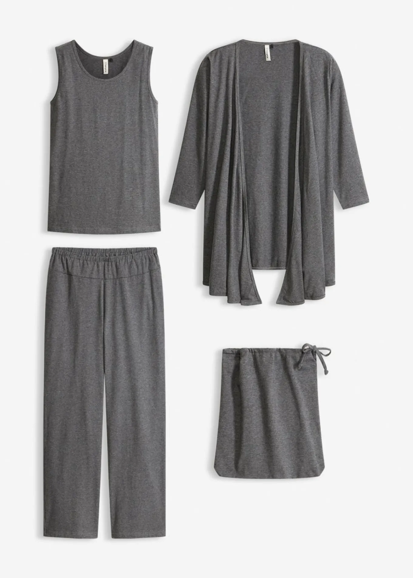 Traje para estar por casa (3 piezas) con viscosa