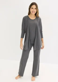 Traje para estar por casa (3 piezas) con viscosa