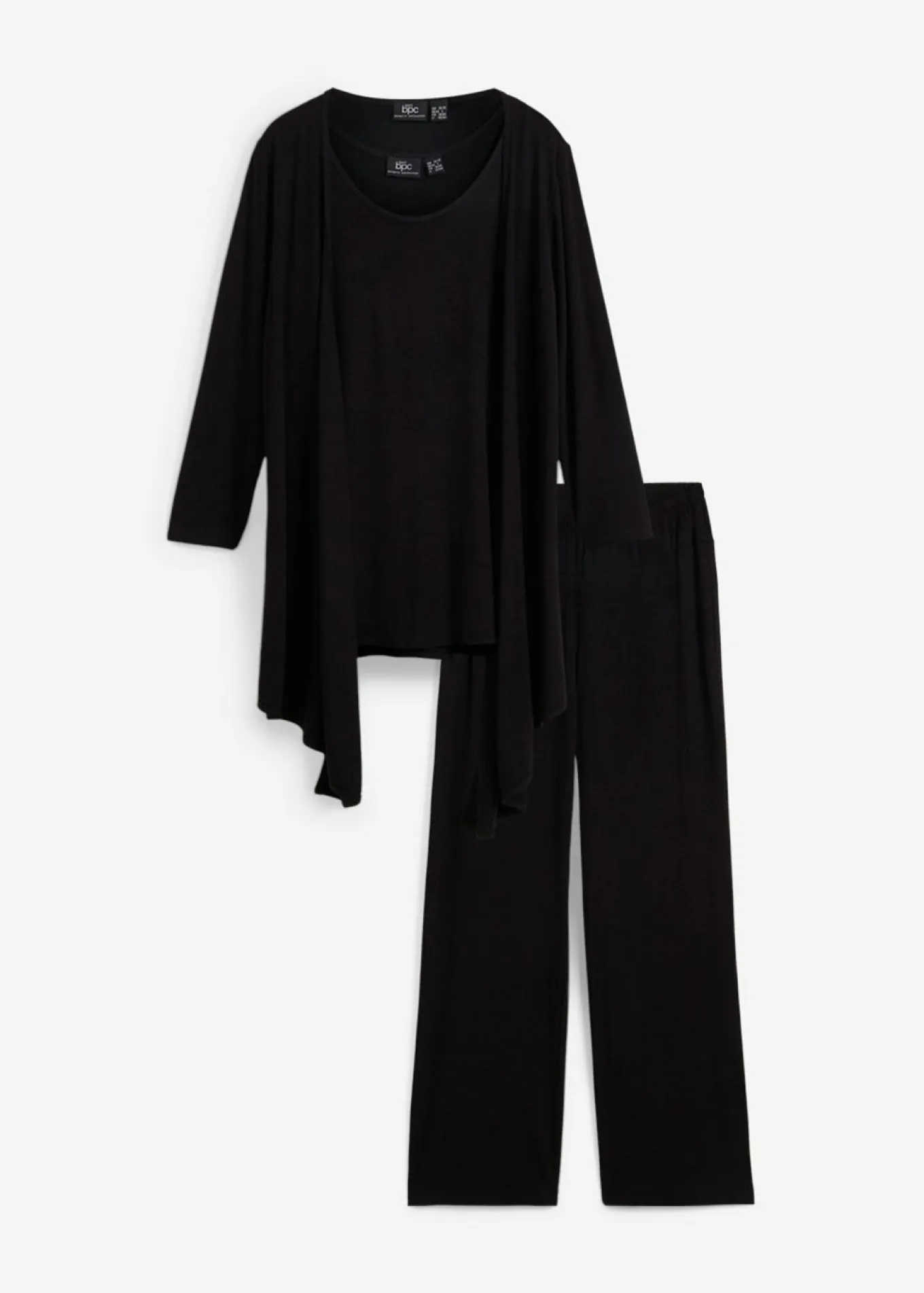 Traje para estar por casa (3 piezas) con viscosa