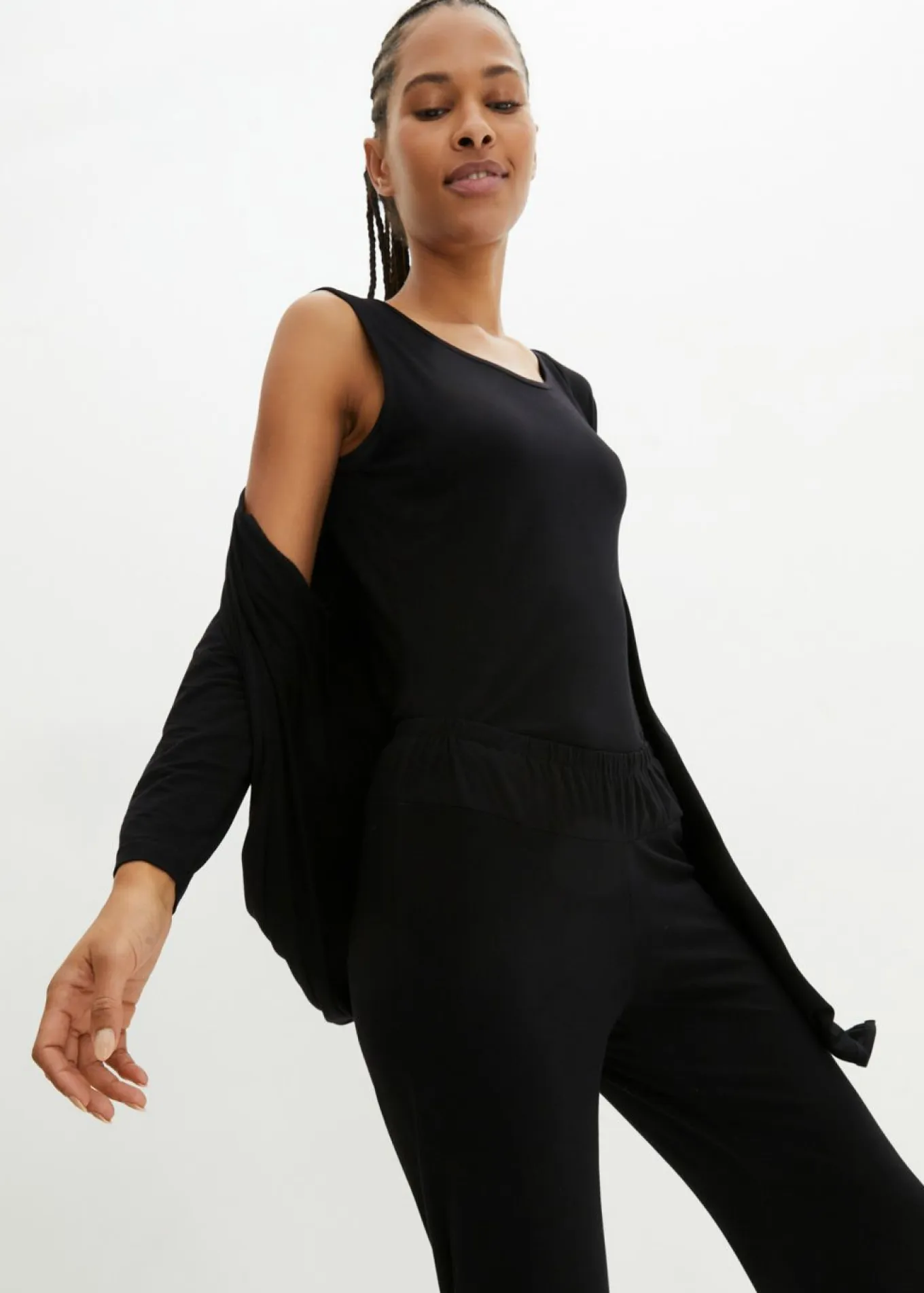Traje para estar por casa (3 piezas) con viscosa
