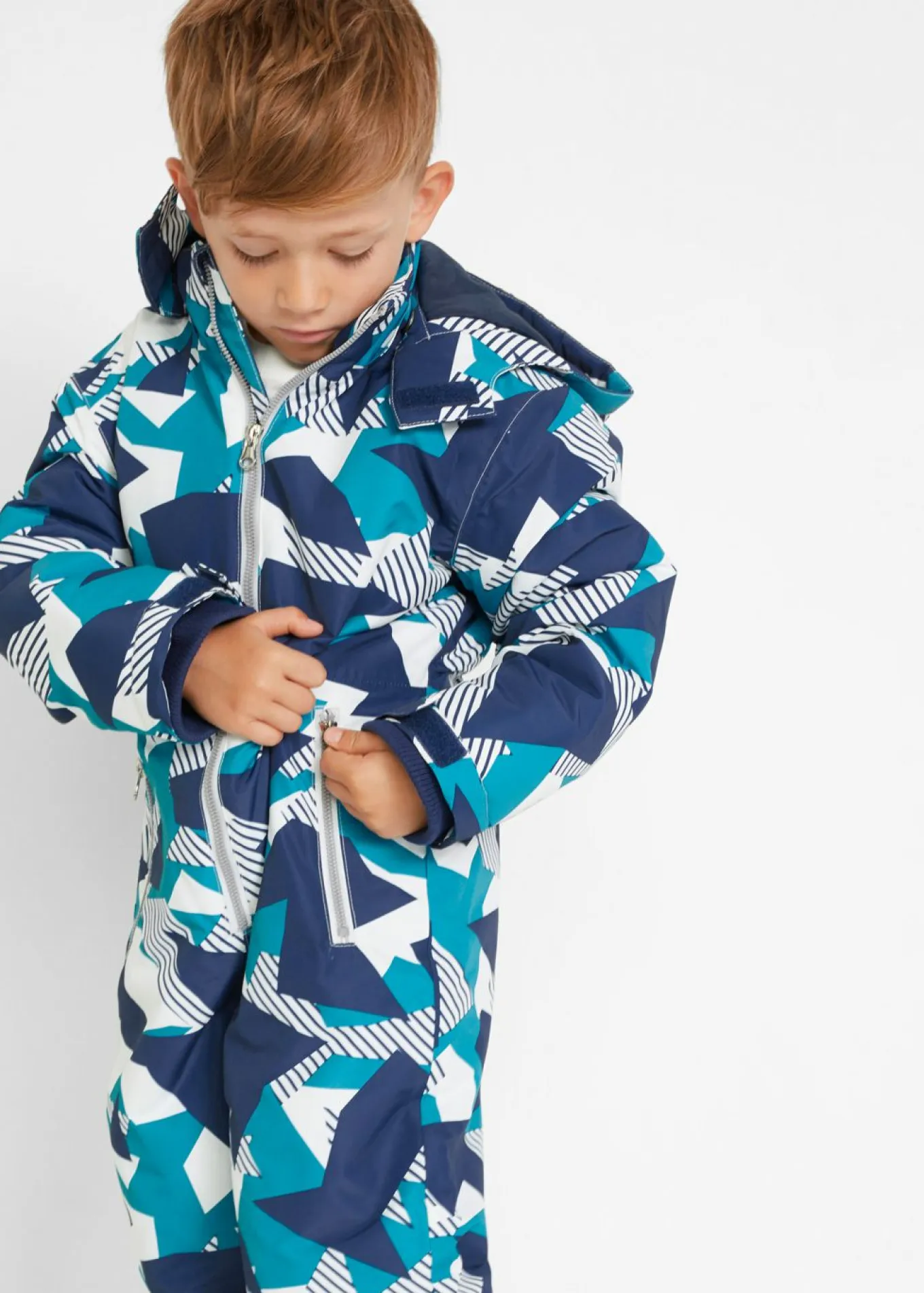 Traje para la nieve impermeable con forro cálido y capucha desmontable