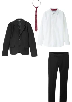 Traje (4 piezas) con camisa y corbata