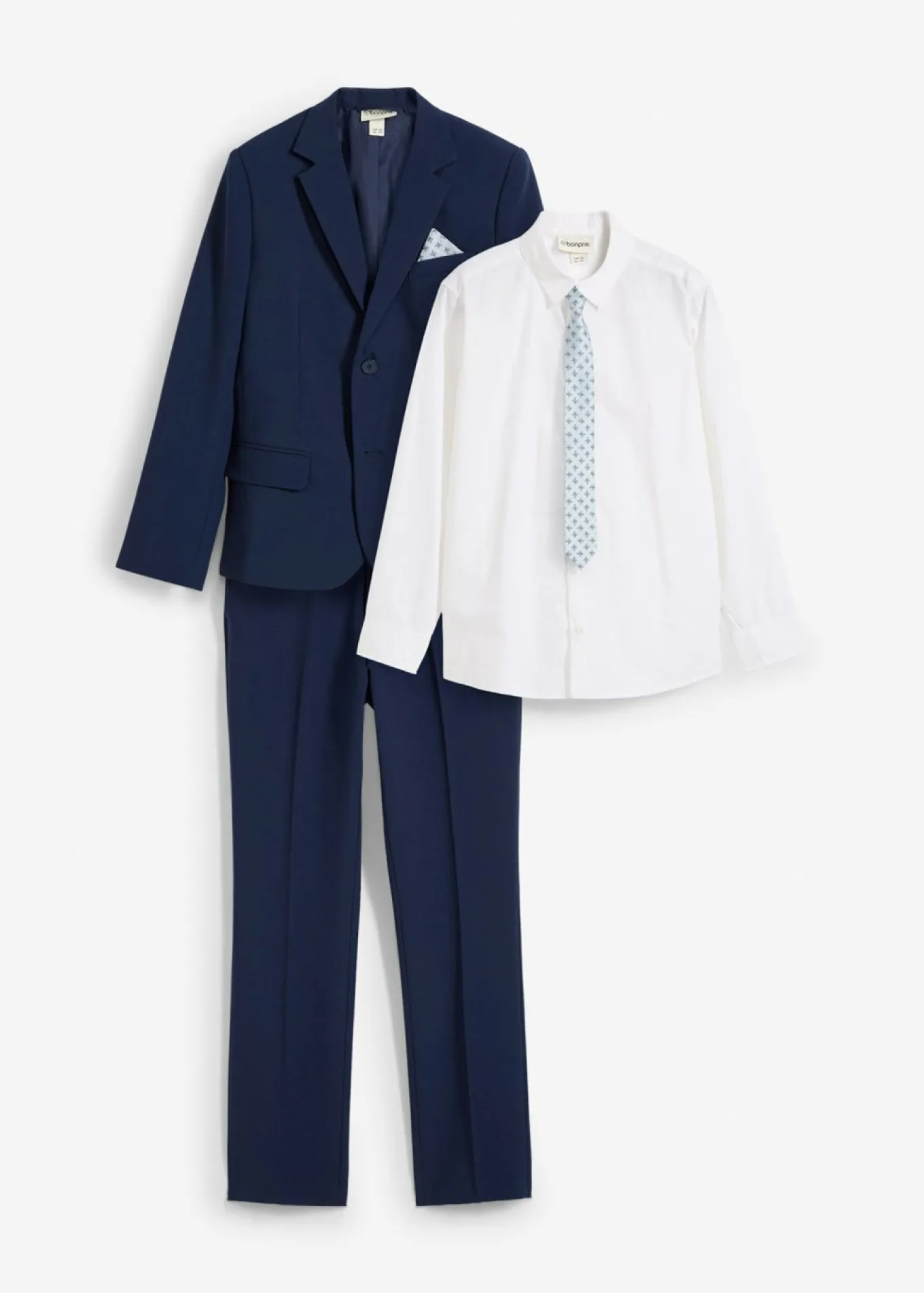 Traje (4 piezas) con camisa y corbata
