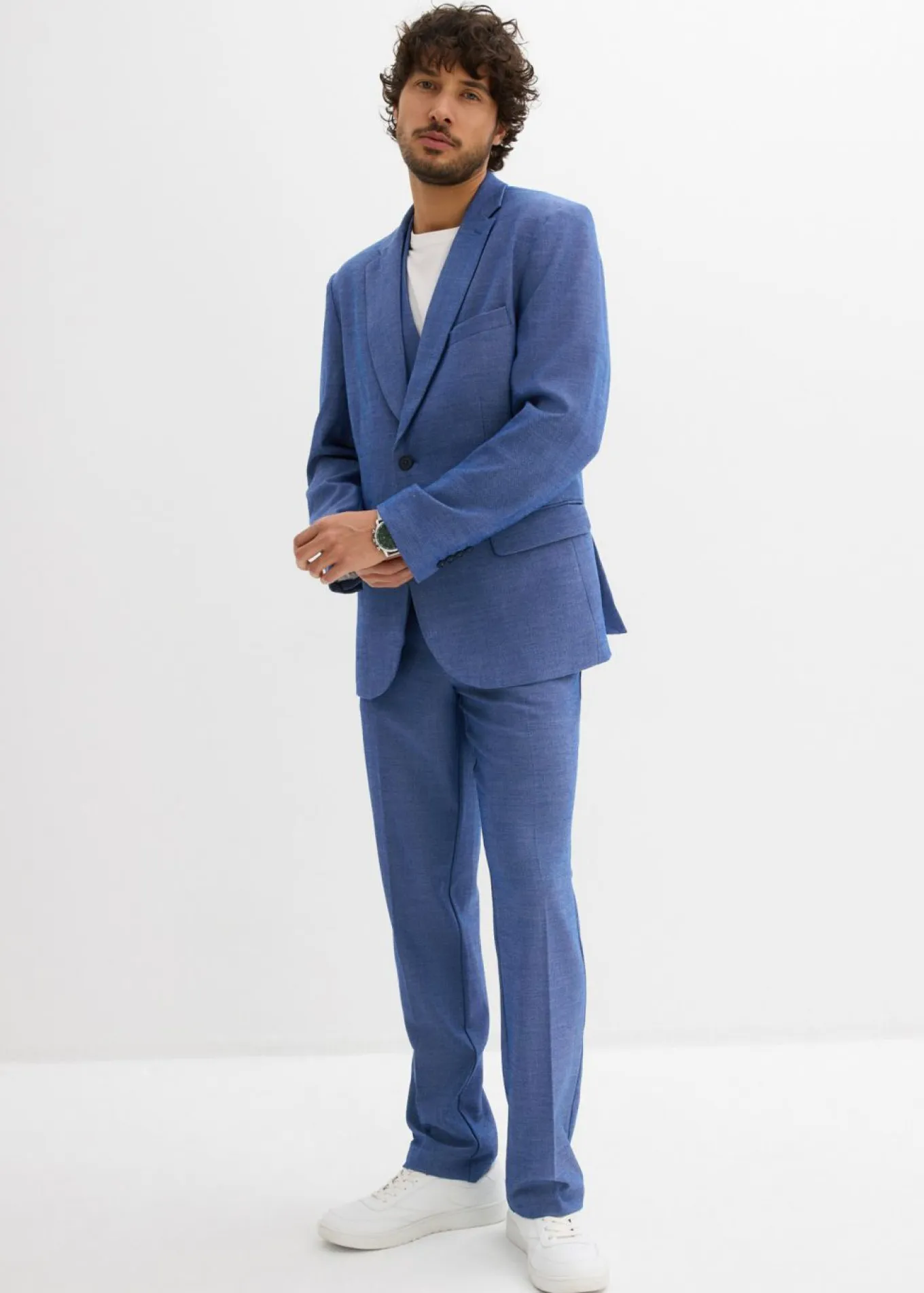 Traje (3 piezas) con chaleco, regular fit
