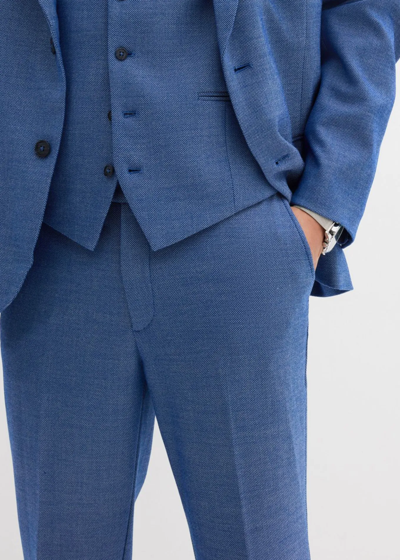 Traje (3 piezas) con chaleco, regular fit