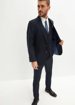 Traje (4 piezas) con chaleco y corbata, slim fit