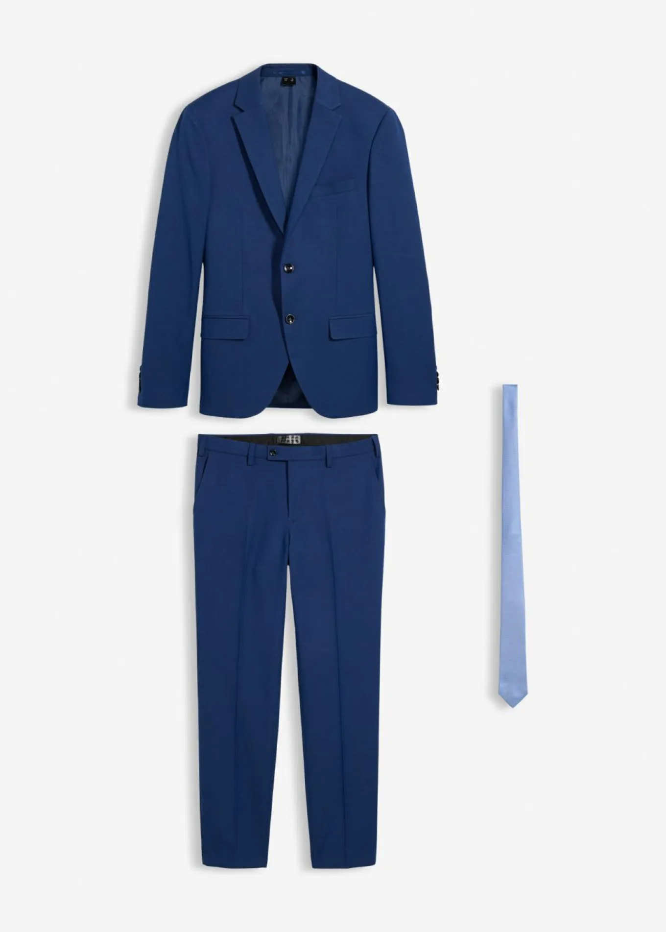 Traje (3 piezas) con corbata, slim fit