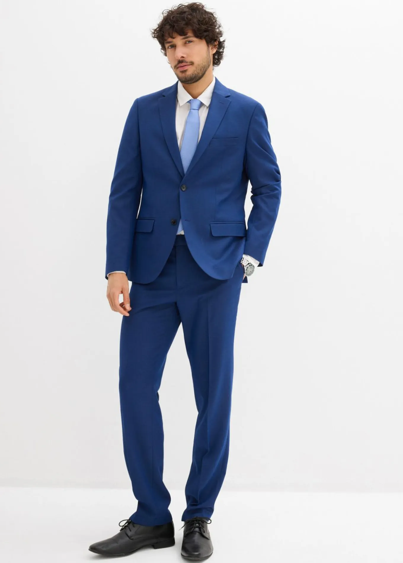 Traje (3 piezas) con corbata, slim fit