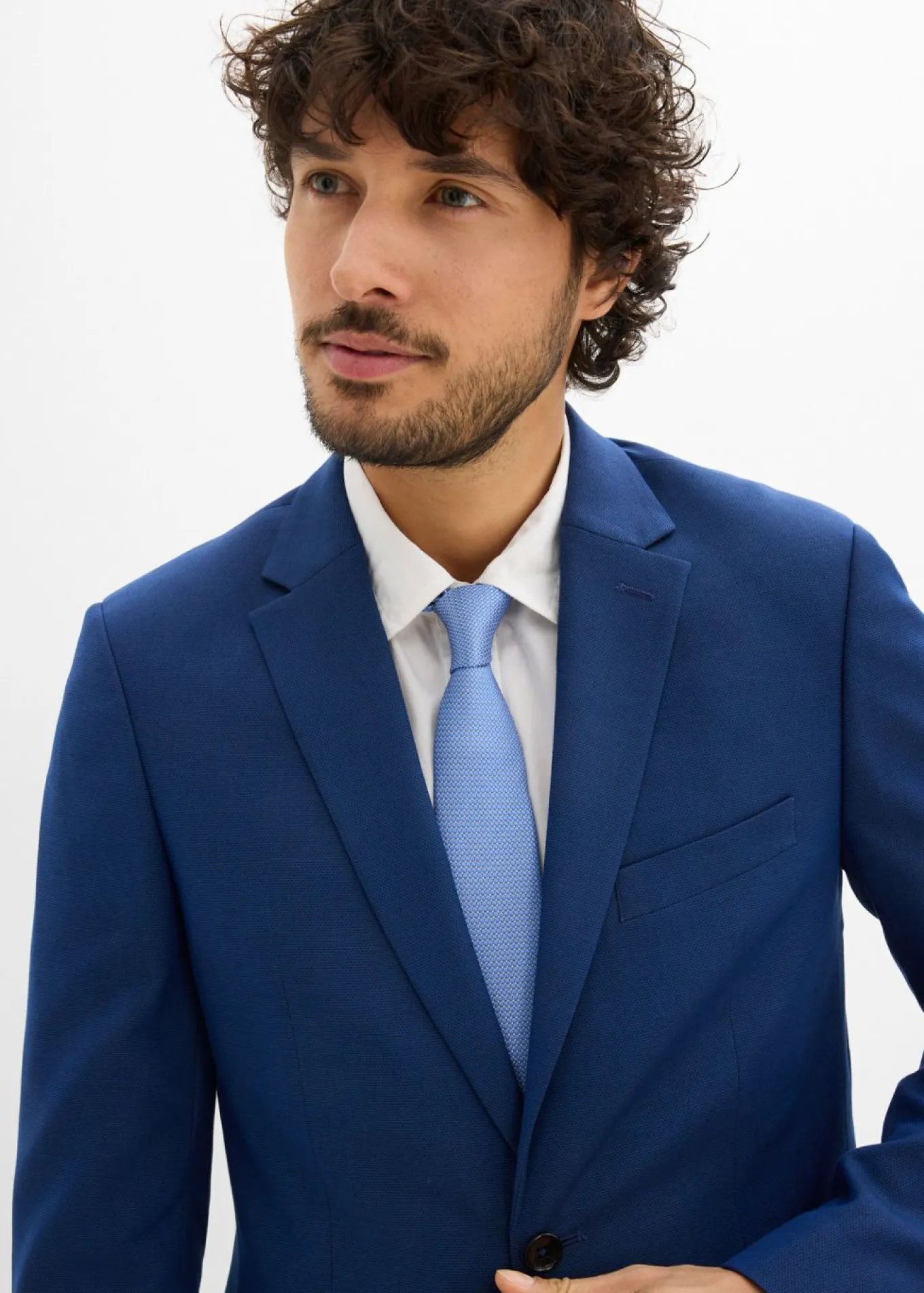 Traje (3 piezas) con corbata, slim fit