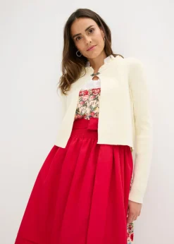 Traje tirolés con delantal bordado (2 piezas)
