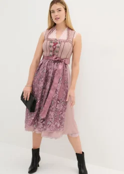 Traje tirolés y delantal (2 piezas)