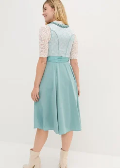 Traje tirolés y delantal (2 piezas)