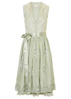 Traje tirolés y delantal (2 piezas)