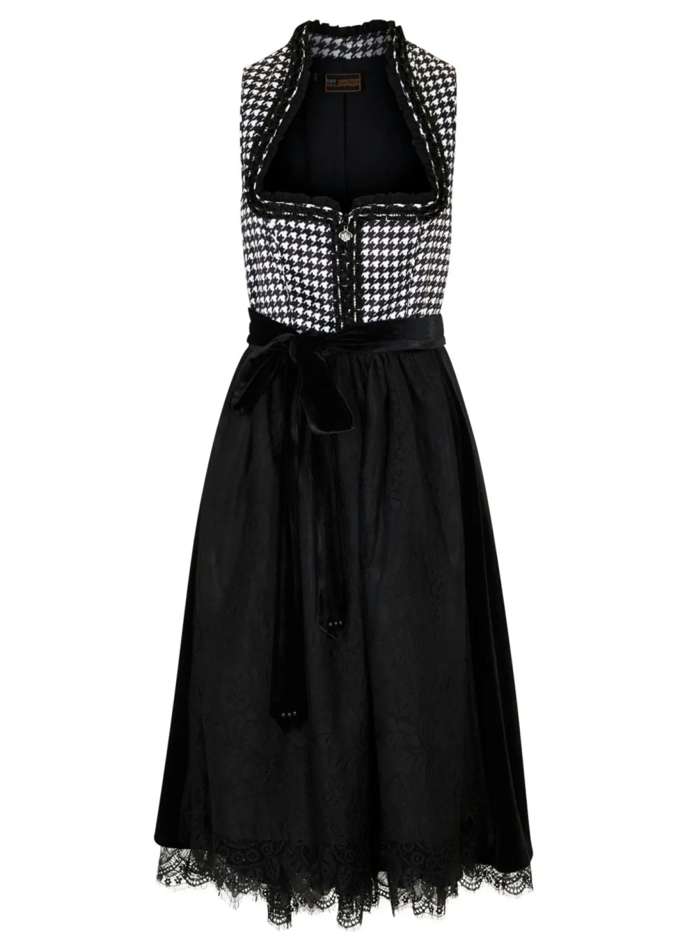 Traje tirolés y delantal (2 piezas)