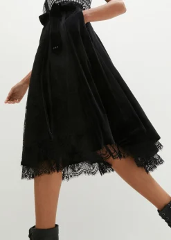 Traje tirolés y delantal (2 piezas)