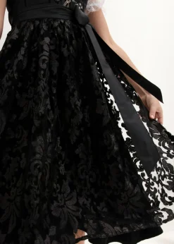 Traje tirolés y delantal (2 piezas)