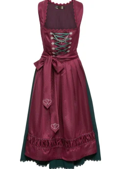 Traje tirolés y delantal (2 piezas)