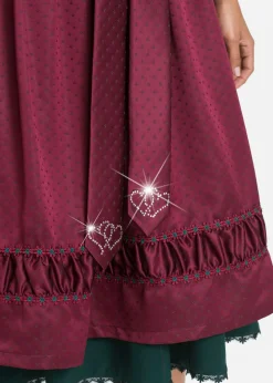 Traje tirolés y delantal (2 piezas)