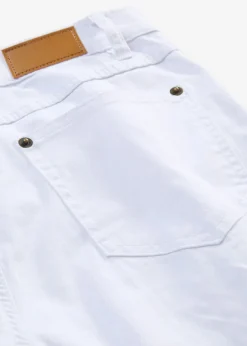 Vaquero de pernera ancha, mid waist, elástico