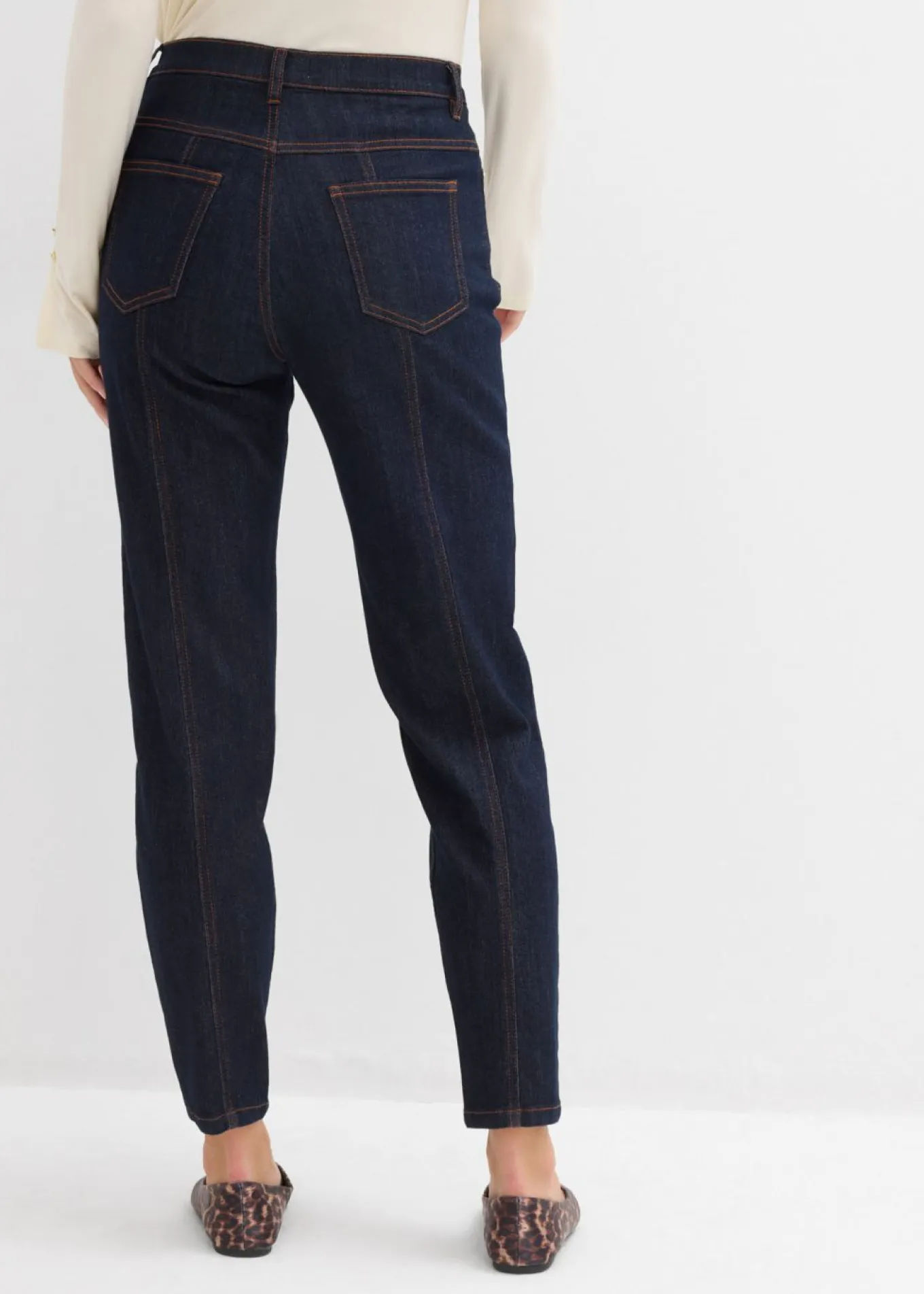 Vaquero mom, high waist, elásticos