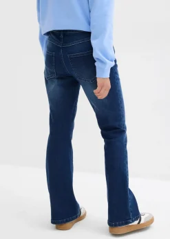 Vaqueros acampanados de talle bajo