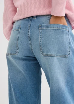 Vaqueros barrel, mid waist