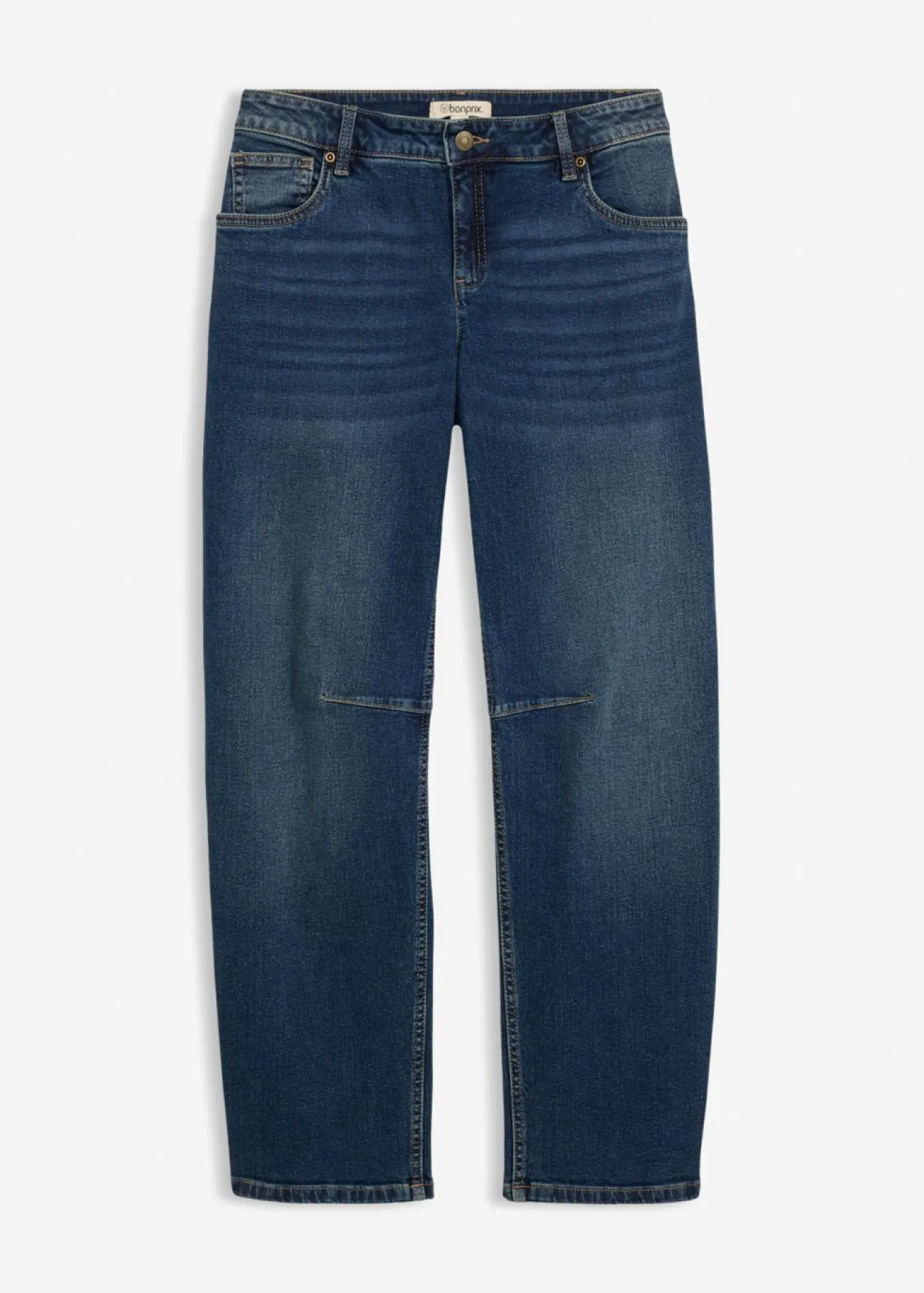 Vaqueros barrel, mid waist
