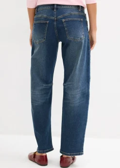 Vaqueros barrel, mid waist