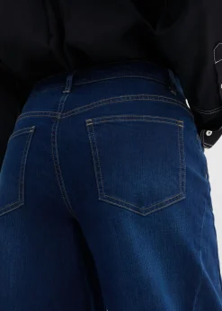 Vaqueros barrel, mid waist, de algodón orgánico