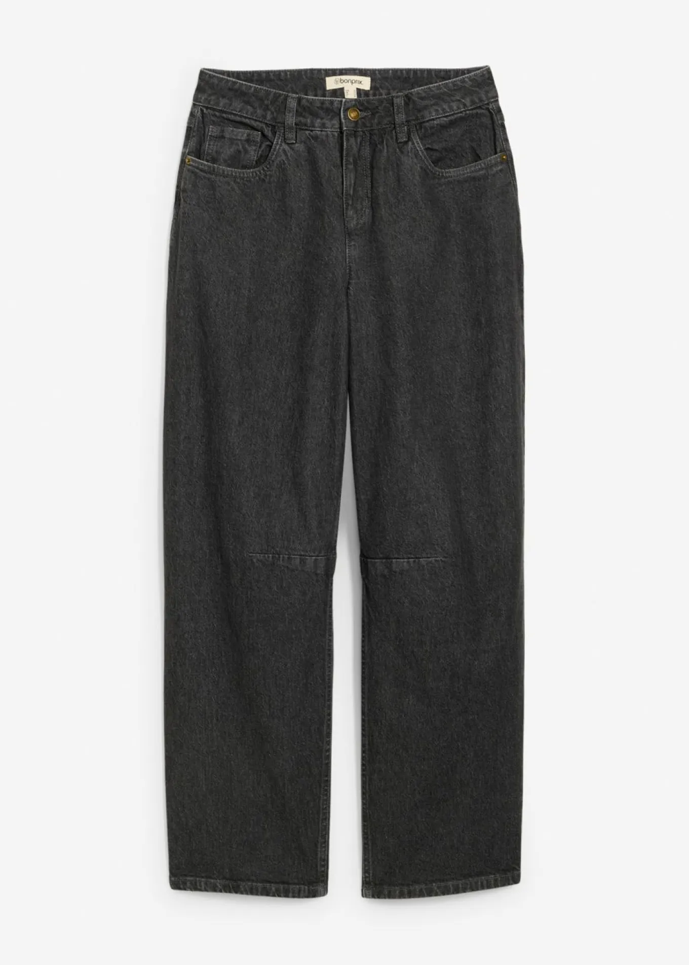 Vaqueros barrel, mid waist