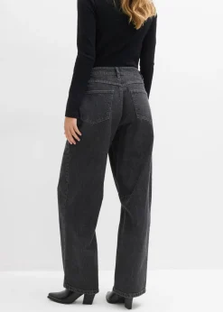 Vaqueros barrel, mid waist