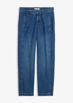 Vaqueros barrel, mid waist