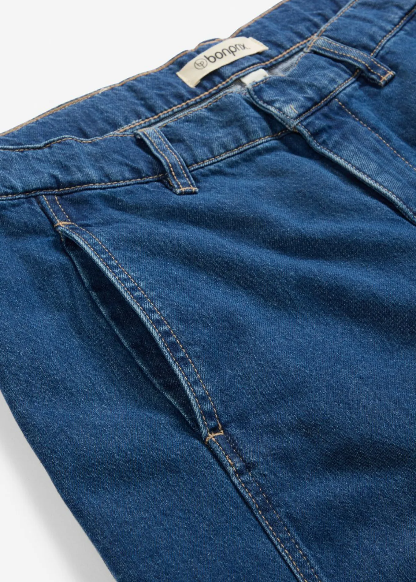 Vaqueros barrel, mid waist