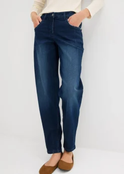 Vaqueros barrel, mid waist