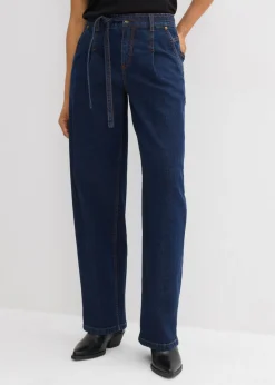 Vaqueros barrel, mid waist