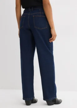 Vaqueros barrel, mid waist