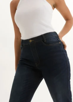 Vaqueros bootcut, high waist, cintura cómoda
