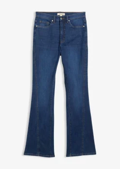 Vaqueros bootcut, high waist