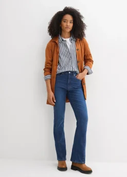 Vaqueros bootcut, high waist