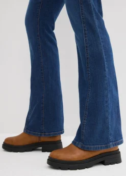 Vaqueros bootcut, high waist