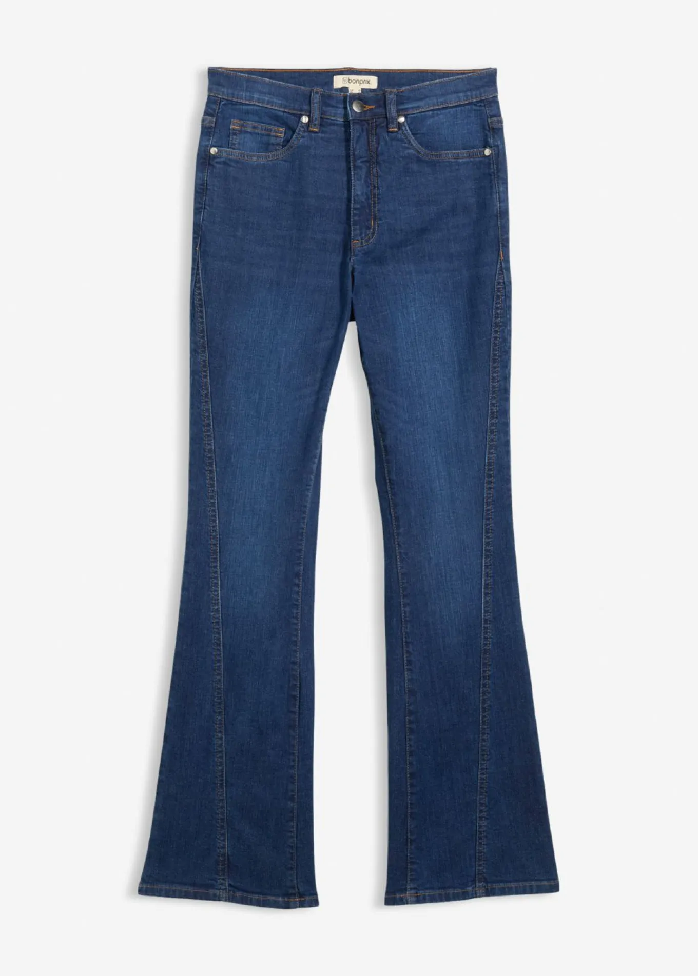 Vaqueros bootcut, high waist