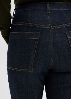 Vaqueros bootcut, high waist, cintura cómoda